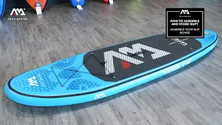 Как собрать и хранить SUP доску I AQUA MARINA