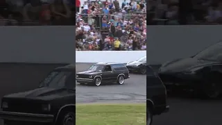 S10 Blazer REFUSES TO LOSE AGAINST Tesla Model 3 Spectator Drag racing!!!