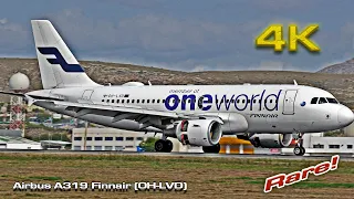 Airbus A319 Finnair (OH-LVD) "One World" livery Alicante!