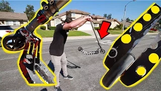 WORLDS LIGHTEST SCOOTER (it snapped)