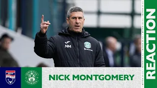 Ross County 2 Hibernian 1 | Nick Montgomery's Reaction | cinch Premiership