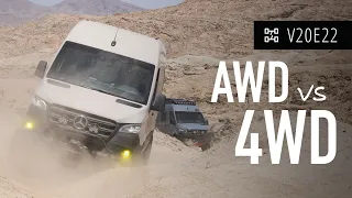 V20E22: Sprinter Van 4WD vs AWD Face-Off