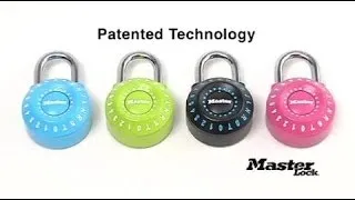 Master Lock 1590D Combination Padlocks | Instructional