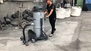 powerful single phase industrial vacuum cleaner for carbon dust cleaning