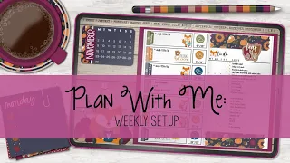 Digital Plan With Me: Weekly Setup | Xodo Digital Planning