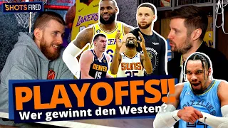 Die PLAYOFFS im WESTEN sind ANDERS WILD!! | SHOTS FIRED | C-Bas & KobeBjoern