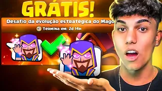 GANHE FÁCIL O NOVO EMOTE DO MAGO EVOLUÍDO NO CLASH ROYALE! *12/0*