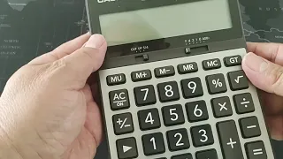 Unboxing Calculadora Escolar Casio.