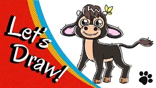 How To Draw Ferdinand the Bull Step by Step | CUTE AND EASY | Easy Cartoon Character to Draw