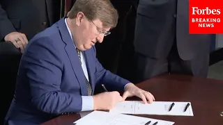 Gov. Tate Reeves Signs Legislation To Advance Historic Economic Development Project For Mississippi