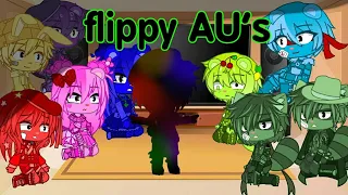 °htf react to flippy AU's° |bad apple| gacha