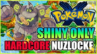 Pokemon X Shiny Only Hardcore Nuzlocke (Full Odds)