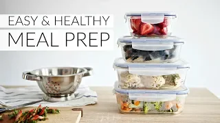 EASY MEAL PREP | simple ingredients for healthy & versatile meals