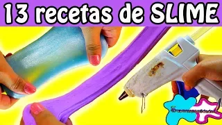 Testing 13 SLIME recipes from my SUBSCRIBERS ⭐SUPERMANUALIDADES⭐