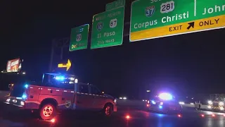 Man hit and killed while trying to cross interstate, police looking for driver