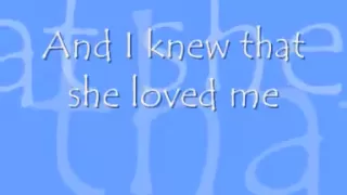 When She Loved Me - Sarah McLachlan - Lyrics