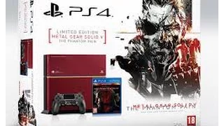UNBOXING PLAYSTATION 4 Edición ESPECIAL Metal Gear Solid V: The Phantom Pain Edition