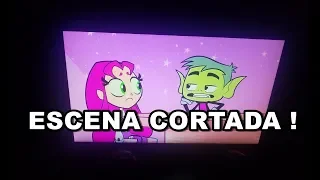 ESCENA CORTADA en los jóvenes titanes en acción (aquí las pruebas)