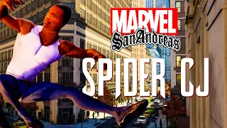 Spider-Man Remastered [CJ San Andreas Mod] / Сиджей Человек-Паук PC MOD