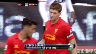 Steven Gerrard vs Manchester United (H) 2012/2013 | (English Commentary) HD