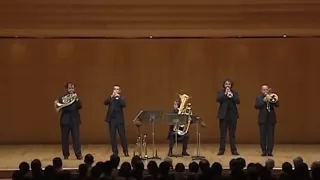 Gomalan Brass Quintet - Nessun Dorma LIVE IN TOKYO