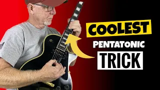 The COOLEST Pentatonic Technique I Learned On Guitar And Most USEFUL!!!