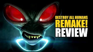 DESTROY ALL HUMANS REMAKE! - REVIEW | Aliens, PROBING and COWS! [2020]