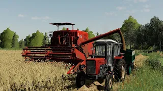 Fs19 zniwing Bizon Super i C355m