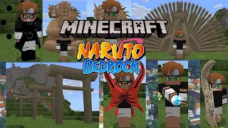 *UPDATED* Naruto Bedrock Mod! Barion Mode, Uchiha Massacre, New Jutsus... (Minecraft Naruto Mod)