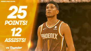 Devin Booker Full Highlights vs Thunder ● 25 POINTS & 12 ASSISTS! ● 24.02.22 ● 1080P 60 FPS