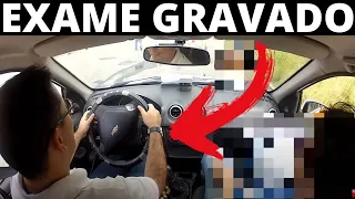 CÂMERA ESCONDIDA DENTRO DO CARRO NO EXAME DETRAN  - AUTO ESCOLA ONLINE DOUTOR VOLANTE