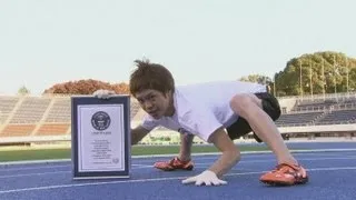 Fastest man on all fours - Guinness World Record