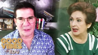 The cast of Palibasa Lalake talk about working with Gloria Romero on Good Vibes with Edu