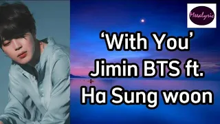 'With You' Ost Our Blues - Jimin dan Ha Sung woon Lyrics dan Terjemahan | Meealyric 🎵