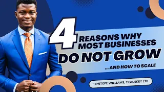 4 Reasons Why Any Business Will Remain on the same Level and how to Scale into 7 and 8 figures(LIVE)