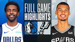 San Antonio Spurs vs Dallas Mavericks Full Game Highlights | Mar 19 | NBA Regular Season 2024