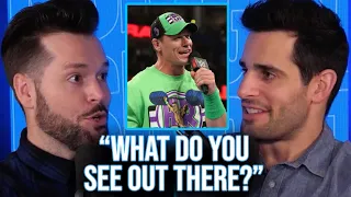 John Cena's Advice For WWE Ring Announcer Mike Rome (Austin Romero)