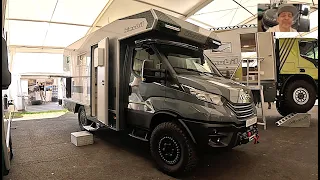 Bimobil EX 412 Allrad 4x4 RV expedition vehicle Camper Van Iveco EX412 walkaround + interior A1135