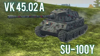 World Of Tanks Blitz | VK 45.02 (A) & SU-100Y