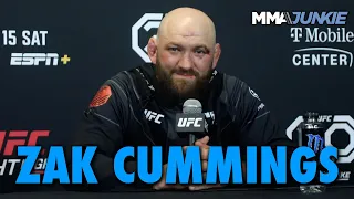 Zak Cummings Elated By Picture-Perfect Kansas City Retirement Win | UFC on ESPN 44