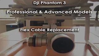 DJI Phantom 3 Camera Flex Cable Replacement (Pro/Adv Models)
