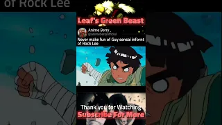 Rock lee open's Inner Gate | Badass moment | Drunken lee fight | #naruto #anime #ytshorts #animeedit