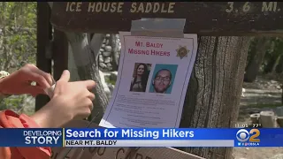 Search Continues For Missing Hikers At Mt. Baldy