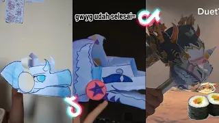 Dragon Puppet TikToks - Paper Dragon TikTok Compilation #36