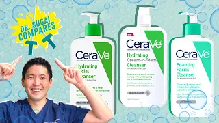 Dr. Sugai Compares: CeraVe Cleansers