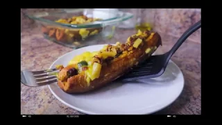 Canoas de Plátano Veganas | Vegan Stuffed Plantain Canoes