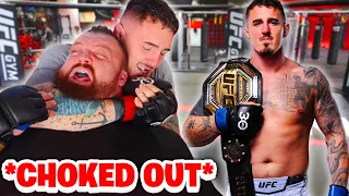 World's Strongest Man Vs UFC Champion - Tom Aspinall (BAD IDEA!!!) ft. Eddie Hall