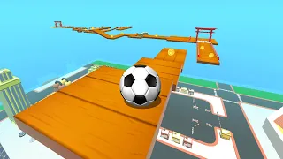 Sky Rolling Balls - All Levels Gameplay Android, iOS ( Level 836 - 847 )