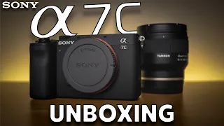 SONY a7C Unboxing and First Impressions! (+ LENS FAIL!)