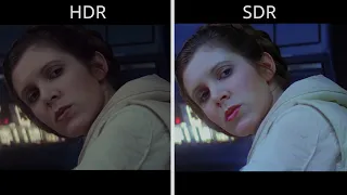 Star Wars: Episode V - The Empire Strikes Back HDR vs SDR Comparison